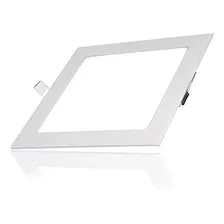 Painel Led 18w Quadrado Painel Embutido Frio Quente Foto mini 4