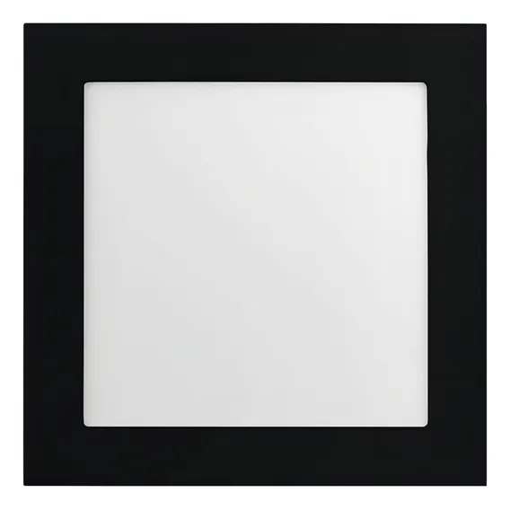Painel Led Save Energy Quadrado Embutir Jet Black 6500k Foto 1