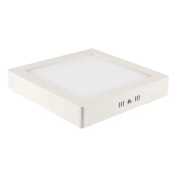Painel Led Sobrepor 18w Quadrado Bivolt 6500k 20,9cm Foto 1
