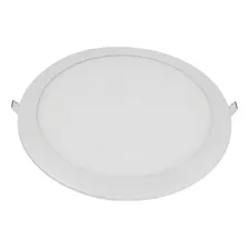 Painel Luminária Plafon Led Embutir 24w Branca Fria 6000k Cor Branco 110V 220V (Bivolt) Foto mini 1