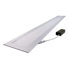 Painel Luminária Plafon Led Embutir Retangular 10x120cm 36w Foto mini 1