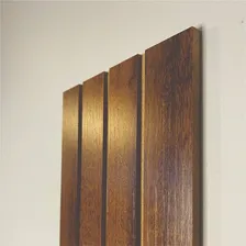 Painel Mdf Placa Madeira Ripada Revestimento Parede 53x15cm Ripado Embuía Foto mini 4