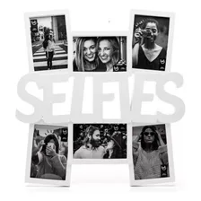 Painel Mural De 6 Fotos 10x15 Selfie Cores Divertidas Cor Branca Foto mini 1