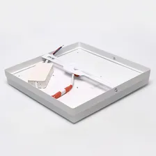 Painel Paflon Led 25w 1725am 16x16cm Sobrepor Quadrado Foto mini  2