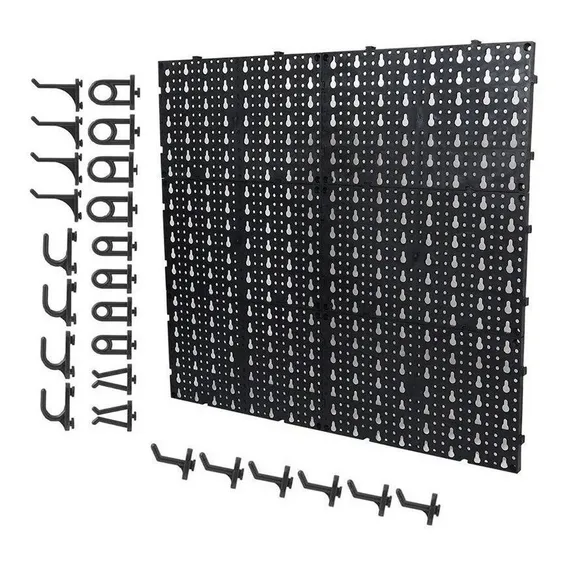 Painel Para Ferramentas Em Plástico Perfurado - Organizador Foto 1