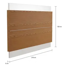 Painel Para Tv 60 Polegadas Coventry I Freij贸 Com Off White Foto mini 4