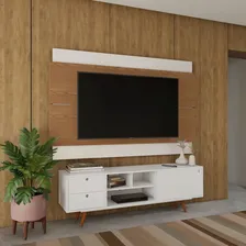 Painel Para Tv 60 Polegadas Coventry I Freij贸 Com Off White Foto mini 1
