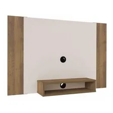 Painel Para Tv Até 40 Polegadas 1 Nicho Cine Artely Hf Cor OFF WHITE/PINHO Foto mini 2
