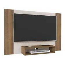 Painel Para Tv Até 40 Polegadas 1 Nicho Cine Artely Hf Cor OFF WHITE/PINHO Foto mini 4