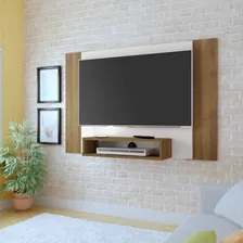 Painel Para Tv Até 40 Polegadas 1 Nicho Cine Artely Hf Cor OFF WHITE/PINHO Foto mini 1