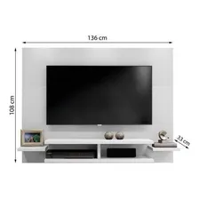 Painel Para Tv Até 55 Polegadas Com Prateleiras Gbwt Foto mini 1