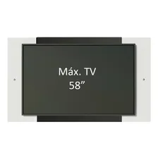 Painel Para Tv Até 58 Polegadas Madesa - Branco/preto Foto mini 4