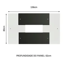 Painel Para Tv Até 58 Polegadas Madesa - Branco/preto Foto mini 3