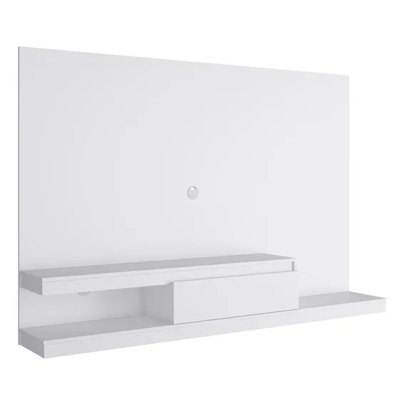 Painel Para Tv Até 60 Polegadas Luxor 1 Gaveta Branco Foto 1
