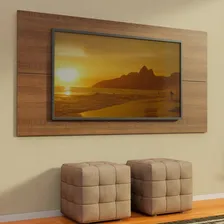 Painel Para Tv Quarto Até 55 Polegadas Madesa - Rustic 21135Z1 Foto  mini 1