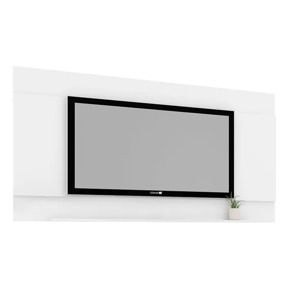 Painel Parede Tv Seattle Branco - Art In Moveis Foto 1