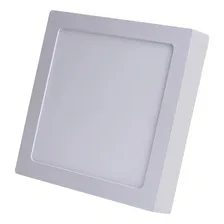 Painel Plafon 12w Luminaria Led Quadrado Sobrepor Foto mini 1