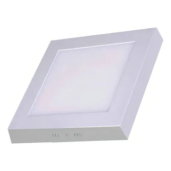 Painel Plafon 18w Led Quadrado Teto Sobrepor Branco Frio Foto 1