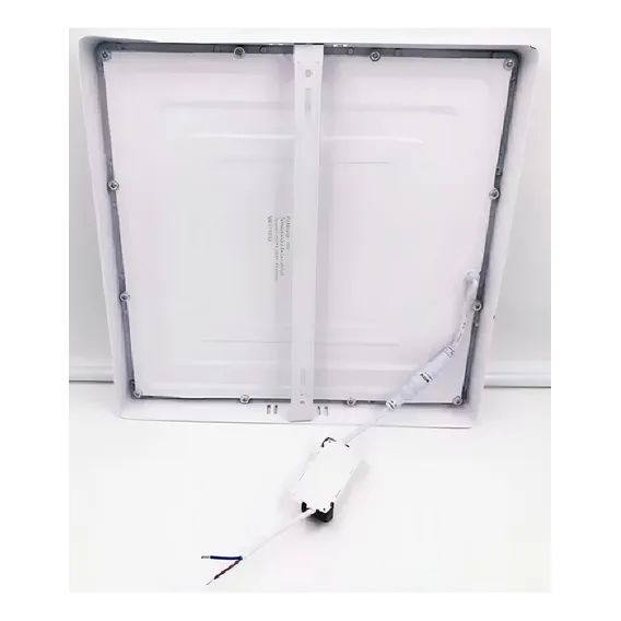 Painel Plafon 25w Quadrado Sobrepor Super Led Branco Frio Foto 1
