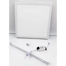 Painel Plafon 25w Quadrado Sobrepor Super Led Branco Frio Foto  mini 1
