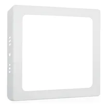Painel Plafon De Led 12w Teto Sobrepor Quadrado Frio Foto mini 1