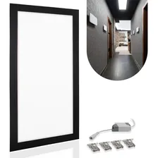 Painel Plafon Embutir Led 40w 30x60 Preto Luz Branco Frio 110v/220v (bivolt) Foto mini 1