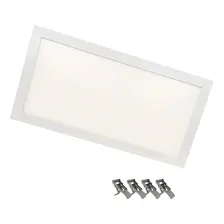 Painel Plafon Embutir Led Retangular 36w 30x60 Branco Frio Foto  mini 1