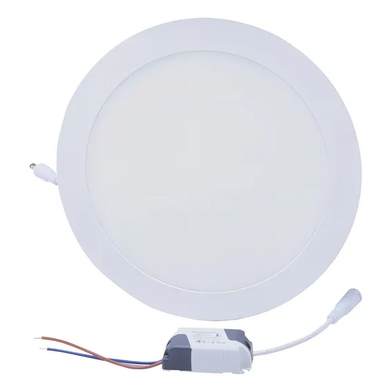 Painel Plafon Lampada Led Redondo Embutir 25w Branco Frio Foto 1
