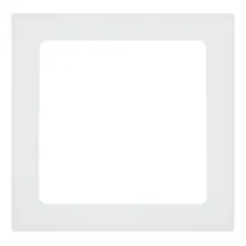 Painel Plafon Led 12w Embutir Quadrado Luminária Slim Frio Estrutura Branco-frio Foto mini  2