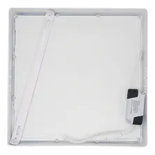 Painel Plafon Led 18w Quadrado Sobrepor Bivolt Branco Frio Foto mini 2