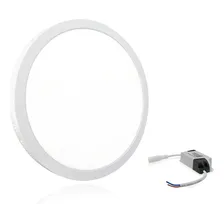 Painel Plafon Led 18w Redondo Sobrepor 6500k Branco Frio Foto mini 3