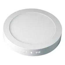 Painel Plafon Led 18w Redondo Sobrepor 6500k Branco Frio Foto mini 2