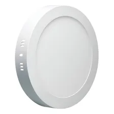 Painel Plafon Led 18w Redondo Sobrepor 6500k Branco Frio Foto mini 1