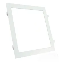 Painel Plafon Led 24w 25w Quadrado Embutir Branco Luminária Foto  mini 1