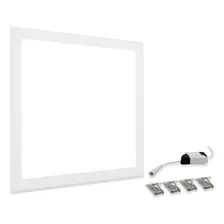 Painel Plafon Led 48w 50w Quadrado Embutir 62x62 Branco Frio Foto mini 1