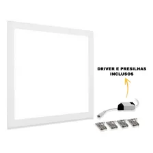 Painel Plafon Led 62x62 Luminária Embutir Quadrado 48w Cor Branco Branco Frio - 6000k Foto mini 4