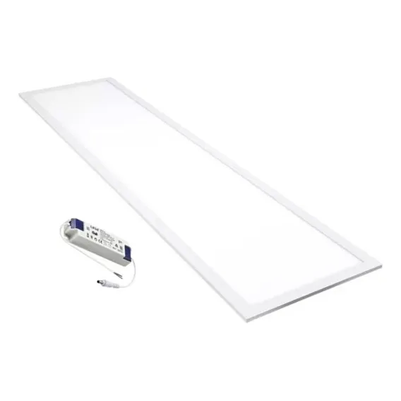 Painel Plafon Led Slim Embutir 45w 30x120 Branco Frio Foto 1