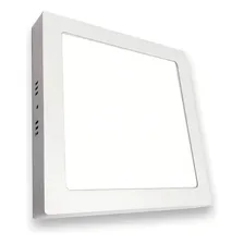 Painel Plafon Luminária 18w Led Quadrado Sobrepor Bivolt Foto mini 1