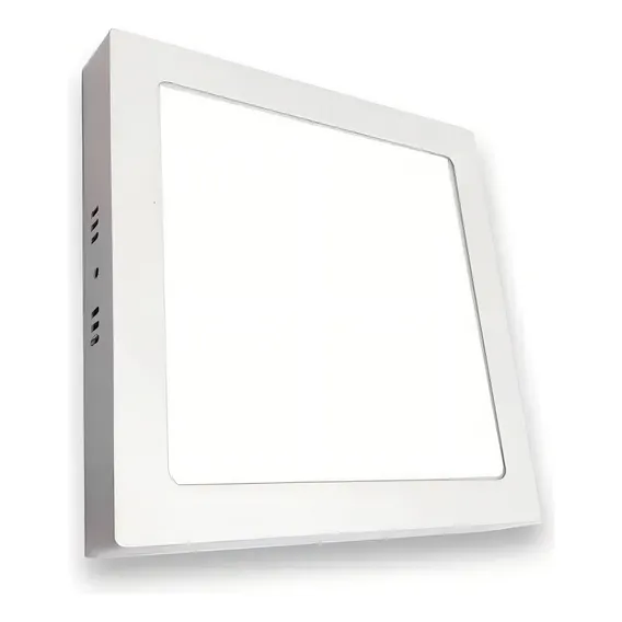 Painel Plafon Luminária 18w Led Quadrado Sobrepor Bivolt Foto 1
