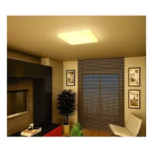 Painel Plafon Luminária 18w Led Quadrado Sobrepor Bivolt Foto mini 2