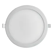 Painel Plafon Luminaria Teto Embutir Redondo Led 18w Gesso Foto mini 1