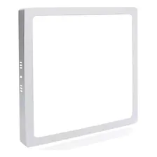 Painel Plafon Quadrado Sobrepor 18w Branco Quente 3000k Foto mini 2