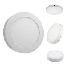 Painel Plafon Redonda Luminária Led Sobrepor 12w Bivolt Foto mini 1