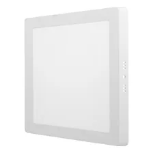 Painel Plafon Sobrepor 18w Quadrado Luminária Led 20x20 Estrutura Branco 110v/220v Foto mini 2
