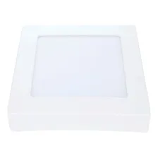 Painel Plafon Sobrepor Quadrado 12w Avant Branco Quente Estrutura Branco-quente Foto mini  2