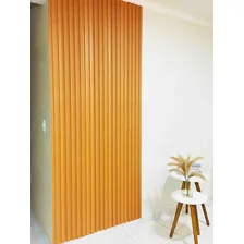 Painel Ripado 6cm X 15mm X 2,70m Mdf Casablanca Wt Foto mini 3