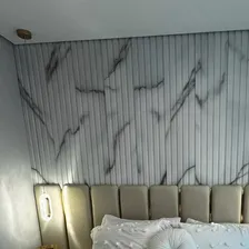 Painel Ripado Versátil 270 X 27cm Cor Marmorizado Foto mini  2
