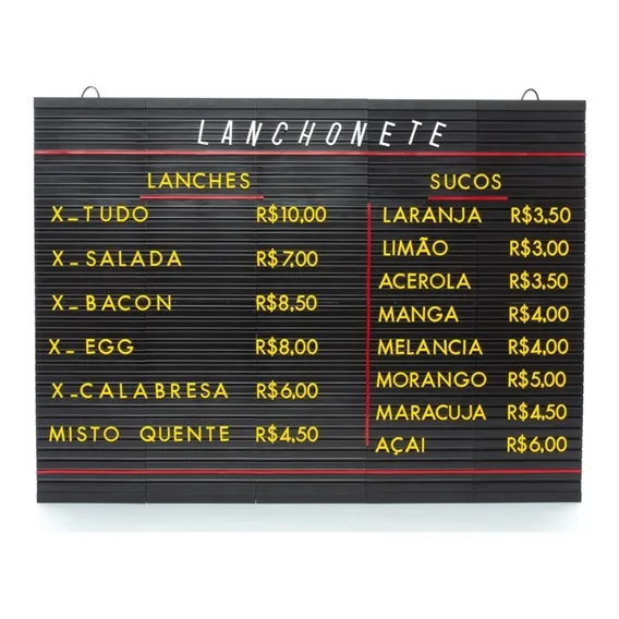 Painel Tabela De Preços Açougue 51x70 Foto 1