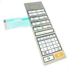 Painel Teclado Membrana Microondas Midea Mtae21 Mtae22 Foto mini 1