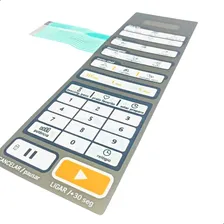 Painel Teclado Membrana Microondas Midea Mtae21 Mtae22 Foto mini 3